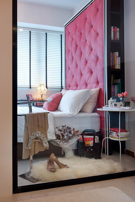 cảm giác nữ tính cho căn hộ